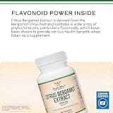 Double Wood Supplements Citrus Bergamot 1000mg NSF Certified, 60 Capsules