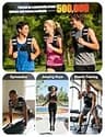 Henkelion Fixed Weight Vest for Women and Men with Iron Pellet Filling (12 lbs)