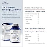 1MD Nutrition CholestMD with Bergavit & Olive Leaf Extract, 60 Capsules
