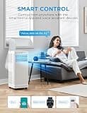 Midea 5000 BTU SACC Smart 3-in-1 Portable Air Conditioner and Dehumidifier