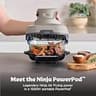 Ninja Crispi 4-in-1 Glass Air Fryer With Non-Toxic 4-Quart Glass Cooking Container