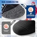 Cirorld Seamless Toe High-Content Merino Wool Insulated Ski Socks (2-Pair)