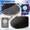 Cirorld Seamless Toe High-Content Merino Wool Insulated Ski Socks (2-Pair)