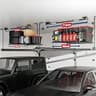 FLEXIMOUNTS GL1 Overhead Garage Lifting Storage Rack, 4x4 FT Manual Crank Lift System