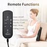 Boriwat Back Massager with Heat, 3D Kneading Massage Pillow with Remote