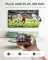 AIMIBO True 4K Wireless Display Miracast Receiver and HDMI Television Dongle
