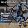 Lasko 1843 Cyclone Adjustable Pedestal Fan with Multi-Function Remote