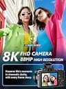 Toberto 8K Digital Camera with 88MP Sensor, Dual-Lens Design, and 3.2-Inch Touchscreen