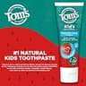 Tom's of Maine Kids Natural Fluoride-Free Toothpaste, Silly Strawberry, 5.1oz 3-Pack
