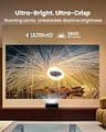 JMGO O2S Ultra 4K Ultra Short Throw RGB Triple Laser Projector (3,600 Lumens)