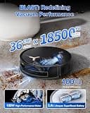 ECOVACS DEEBOT T50 MAX Robot Vacuum with 18,500Pa Suction and 12-in-1 OMNI Base Station