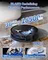 ECOVACS DEEBOT T50 MAX Robot Vacuum with 18,500Pa Suction and 12-in-1 OMNI Base Station