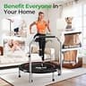 BCAN 40-Inch to 48-Inch Foldable Mini Fitness Rebounder with Adjustable Handle