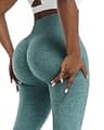 NORMOV Seamless Scrunch Booty Butt Lifting Workout Leggings 4-Piece Set