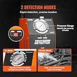 VEVOR 12V Automotive Smoke Machine Tester with Pressure Gauge & Flow Meter