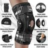 NEENCA Professional Hinged Knee Support with Patented X-Strap System