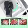 OSTBA 150W Meat Slicer Machine, Dual 6.7-Inch Removable Stainless Blades