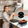 McCulloch MC1385 Deluxe Canister Steam Cleaner with 1.9L Tank Capacity