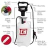 Chapin 28324 2-Gallon 20V Lithium-Ion Battery Powered Versatile Garden Sprayer