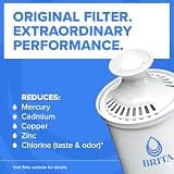 Brita Extra-Large 27-Cup Water Filter Dispenser with Elite BritaPlus Filter