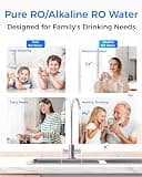 Waterdrop T4-A Tankless Alkaline pH+ Reverse Osmosis Under-Sink Filter