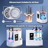 Poputra 3-in-1 Electric Makeup Brush Cleaner & Dryer with Touch Screen
