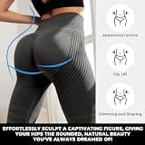 VOYOCUGE Anti-Cellulite Scrunch Yoga Pants with Resistance Compression