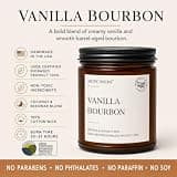 Arctic Wicks Vanilla Bourbon Coconut & Beeswax Scented Candle, 9 Ounces