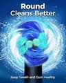 TEETHEORY Deep Clean Rotating Electric Toothbrush Set with 8 Replacement Brush Heads