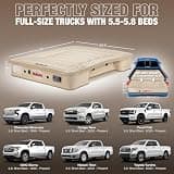Pittman Outdoors AirBedz Mattress for Full-Size Short Beds 5.5-5.8 Ft