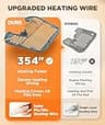 Graphene-Infused Weighted Instant Heating Pad for 3X Deeper Shoulder Muscle Relief