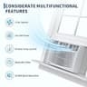 GarveeHome 8,000 BTU Window Air Conditioner with LED Digital Display