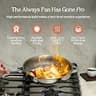 Our Place Titanium Always Pan Pro, 10.6-Inch Tri-Ply Non-Toxic Skillet, Chrome