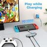 ShineeKee 4-in-1 USB-C Desktop Hub with 4K HDMI Output and 100W Power Delivery