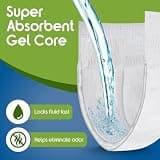 Inspire Disposable Protective Underwear for Bowel Incontinence, Large, 72-Pack
