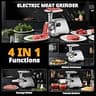 AIRMSEN 2500W Electric Meat Grinder, Sausage Stuffer & Tomato Sauce Press