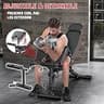 XDDIAS Adjustable Workout Bench with Leg Extension and Extended Headrest