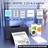 Mvgges Bluetooth 4x6 Shipping Label Printer, 160 mm/s Fast Thermal Printing
