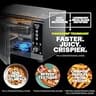Ninja Crispi MW101 Flatbed Microwave and Air Fryer Combo with FusionCrisp