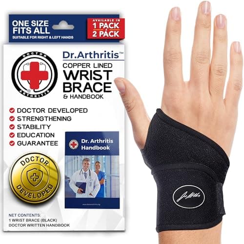 Doctor Developed Wrist Wraps for Hand Support and Fitness Weightlifting