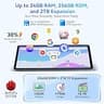 11-Inch High-Resolution Android 16 Gaming Tablet with 2K Display and 256GB Storage