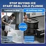 AS ColdPlunge Ice Bath Chiller 1/3 HP and 148-Gallon Insulated Tub Bundle Kit