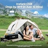 BougeRV PC35 3500 BTU Portable Air Conditioner for Small Tents and Off-Grid Camping