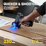KOXOBET 4.2V Cordless Cutting Tool with Smart LED and 4 Speed Settings