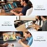 APILDELLA 14-inch 1080P FHD Dual Laptop Screen Extender Monitor with Built-In Speakers