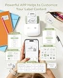 NIIMBOT B1 Pro Dual-Color 300 DPI High-Definition Handheld Label Maker