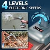 KOLENDA Handheld Cordless Lightweight Car Dryer Air Blower with 335MPH Power