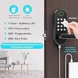 Sifely Fingerprint Smart Door Lock with Keypad and Bluetooth App Control