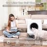 Ellenpent 90L Enclosed Automatic Cat Litter Box with App Control and Scented Gel