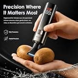 WUXO Back Shaver for Men with Built-in LED Spotlight and USB-C Fast Charging